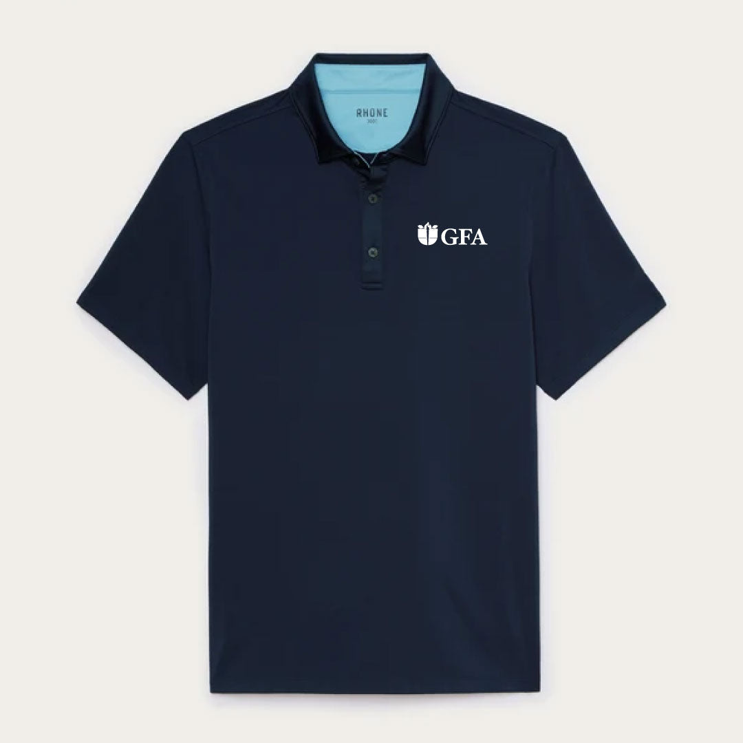 GFA Men's Rhone Golf Sport Polo