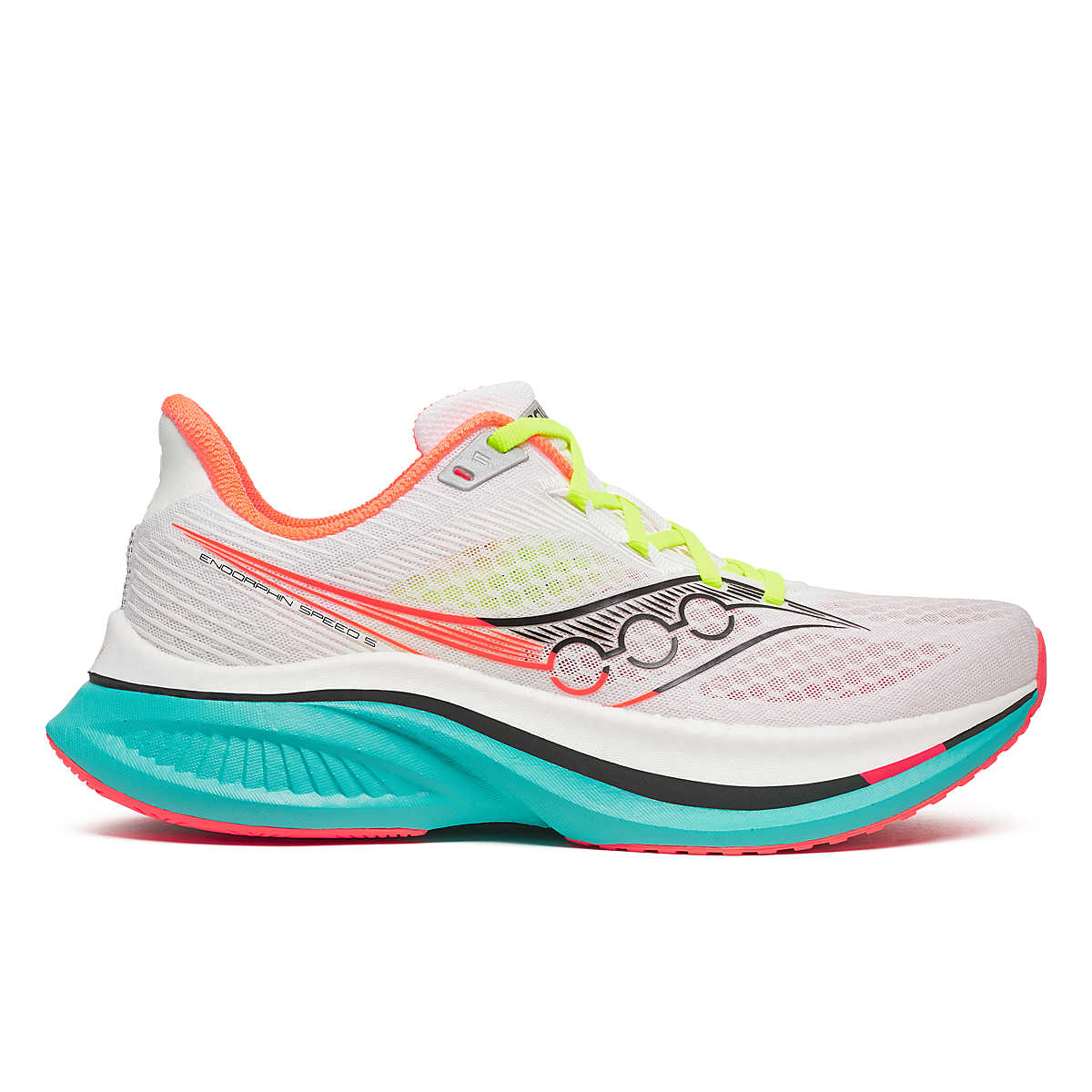 Saucony Women's Endorphin Speed 5 Footwear Saucony White/Mutant-97 6
