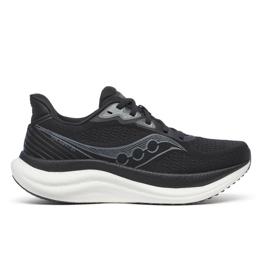 Saucony Women's Triumph 23 Footwear Saucony Black/White-200 10 Medium
