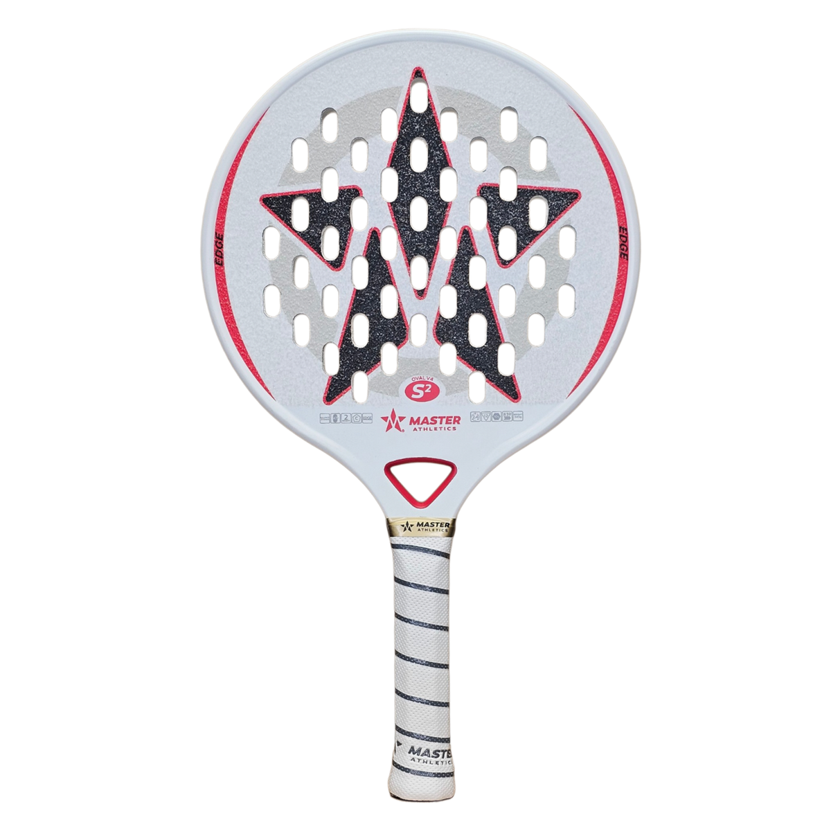 Master Athletics S2 Oval V4 Platform Tennis Paddle