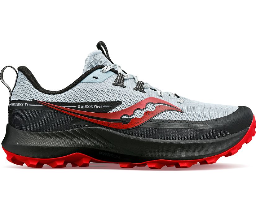Saucony Men's Peregrine 13 Footwear Saucony Vapor/Poppy-16 8