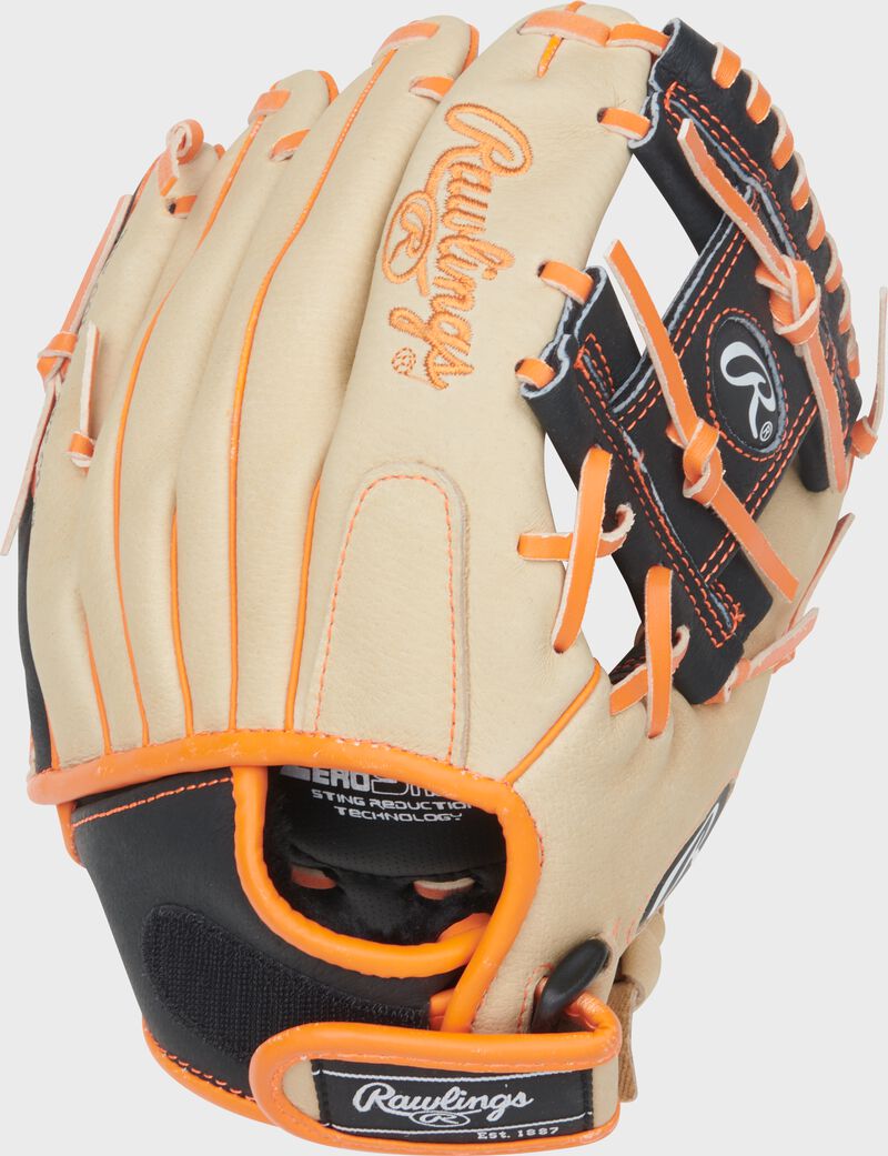 Rawlings 2026 Sure Catch 10" Jackson Holiday Signature Glove Equipment Rawlings/Easton Camel/Black/Orange Right Hand Throw