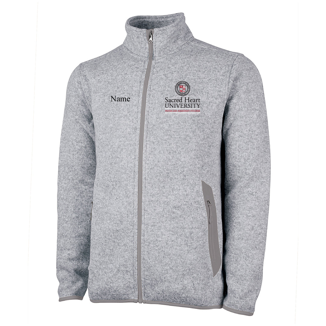 SHU MPAS Heathered Full Zip Logowear SHU MPAS Mens S