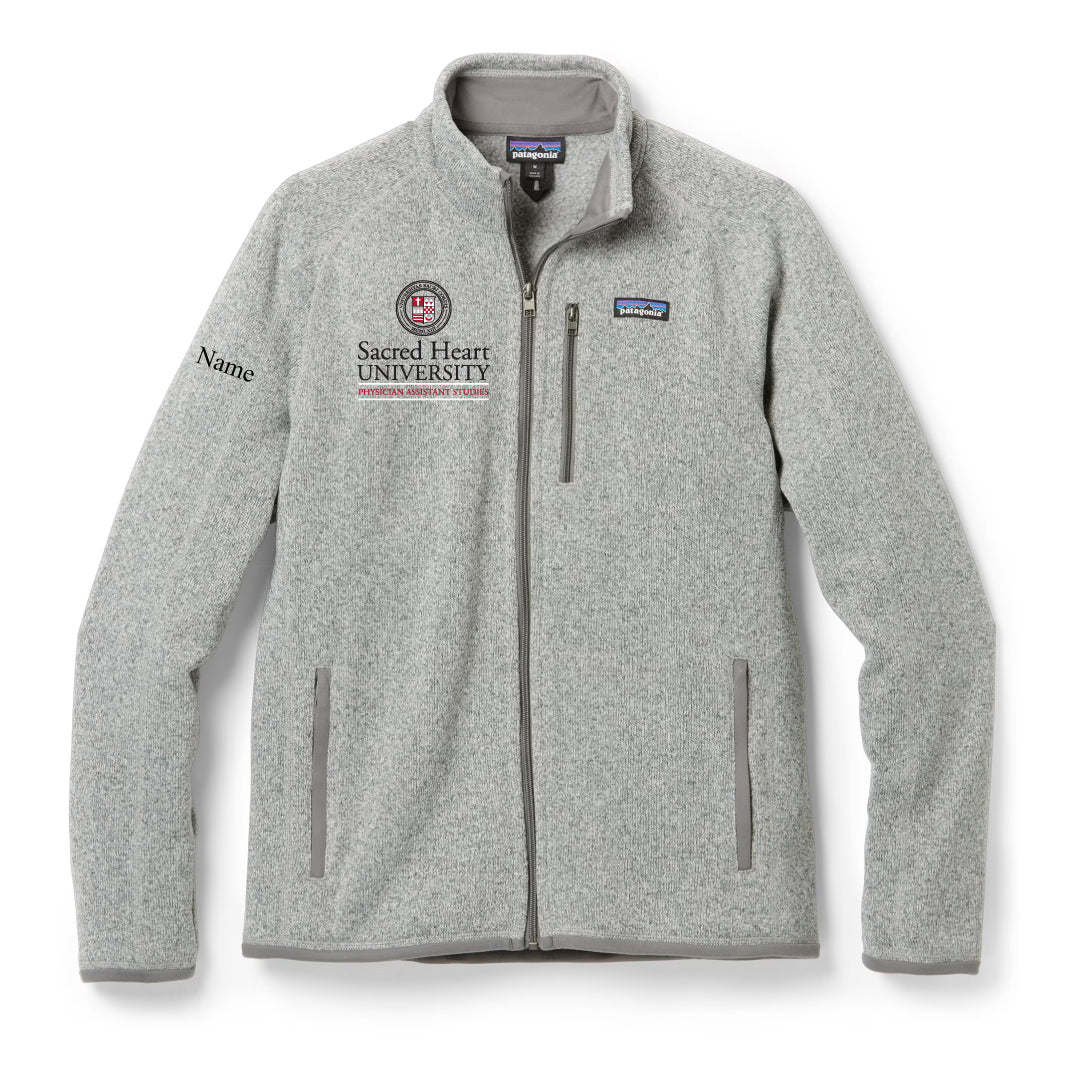 SHU MPAS Mens Patagonia Better Sweater Full Zip Logowear SHU MPAS StoneWash Mens S