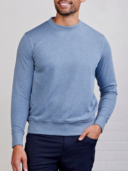 Tasc Men's Stadium French Terry Sweatshirt Apparel Tasc Anchor Heather-429 Small