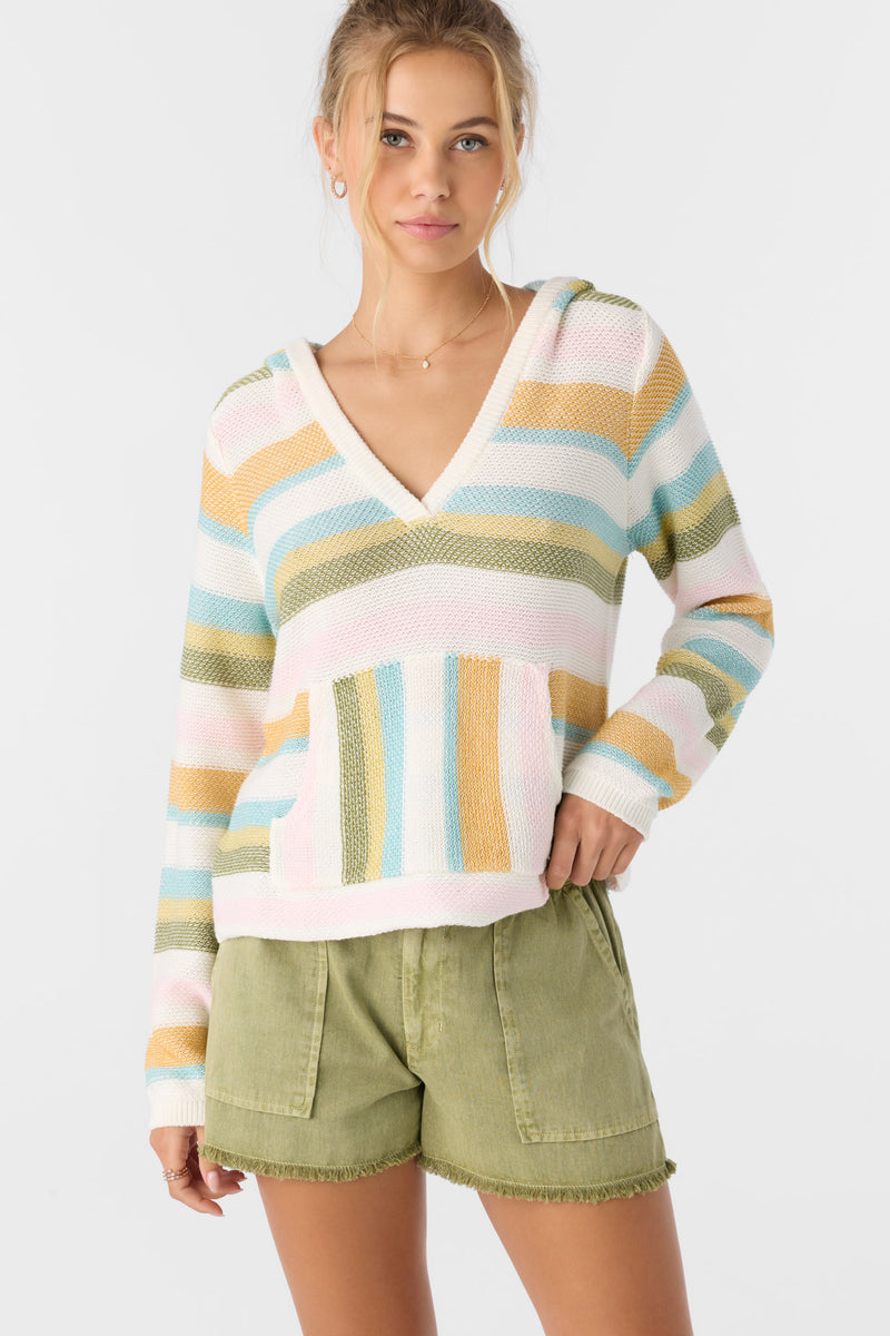 O'Neill Women's Catamaran Long Sleeve Sweater Apparel O'Neill Multi Color XSmall