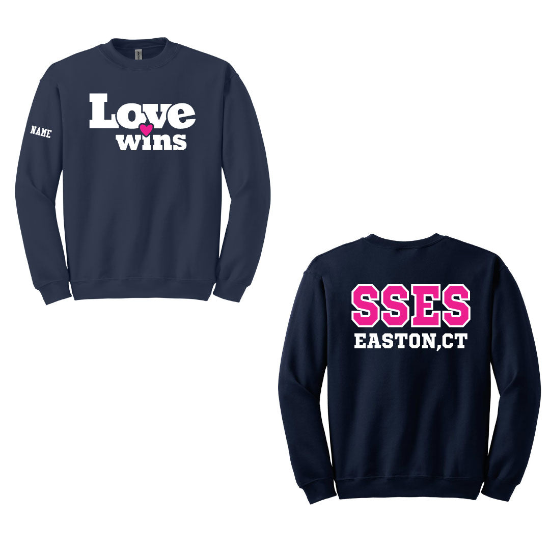 SSES Viki Soto 5K Crewneck Sweatshirt Logowear Viki Soto 5K Navy Youth S