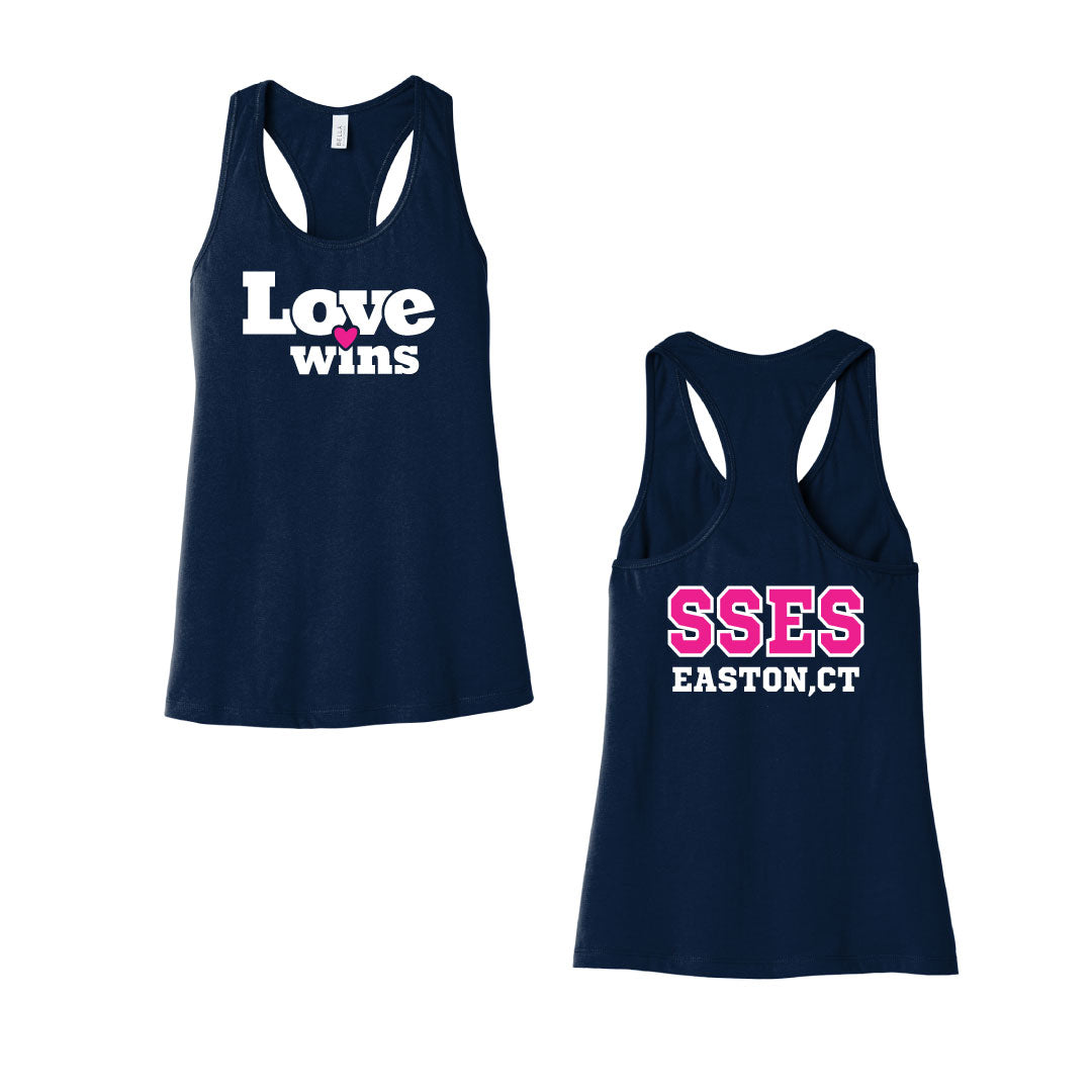 SSES Viki Soto 5K Ladies Cotton Racerback Tank Logowear Viki Soto 5K Ladies