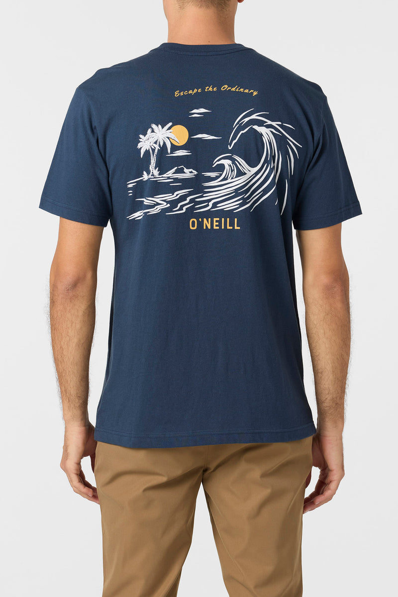 O'Neill Men's The Breaks Tee Apparel O'Neill New Navy Small