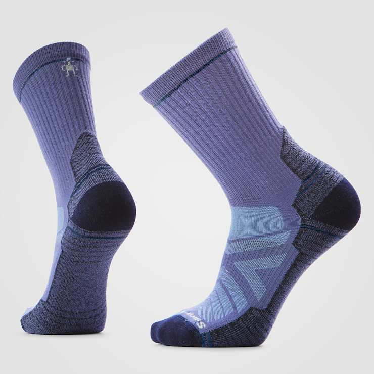 Smartwool Hike Light Cushion Crew Socks Apparel Smartwool Nightfall Blue-P43 Medium