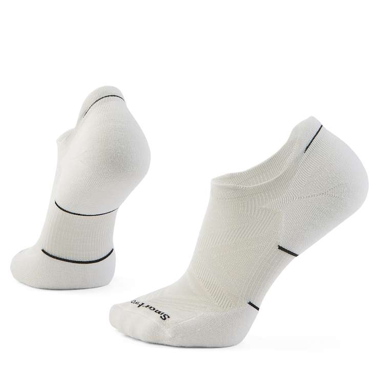 Smartwool Run Targeted Cushion Low Ankle Socks Apparel Smartwool Black/White-960 Medium