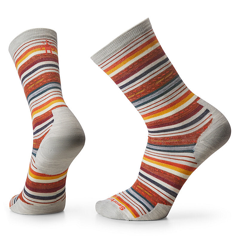 Smartwool Everyday Margarita Zero Cushion Crew Socks Apparel Smartwool Ash Small