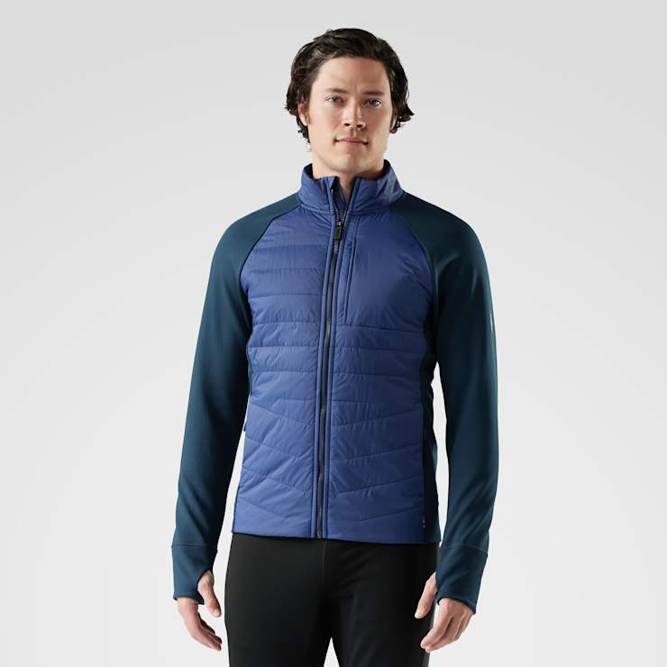 Smartwool Men's Smartloft Hybrid Jacket Apparel Smartwool Nightfall Blue Small