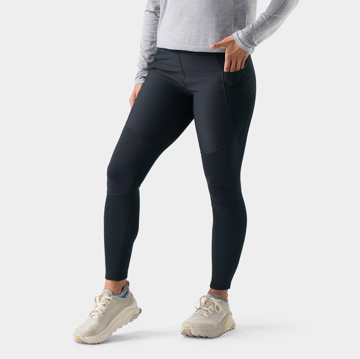 Smartwool Women's Active Fleece Wind Tight 2026 Apparel Smartwool Black XSmall