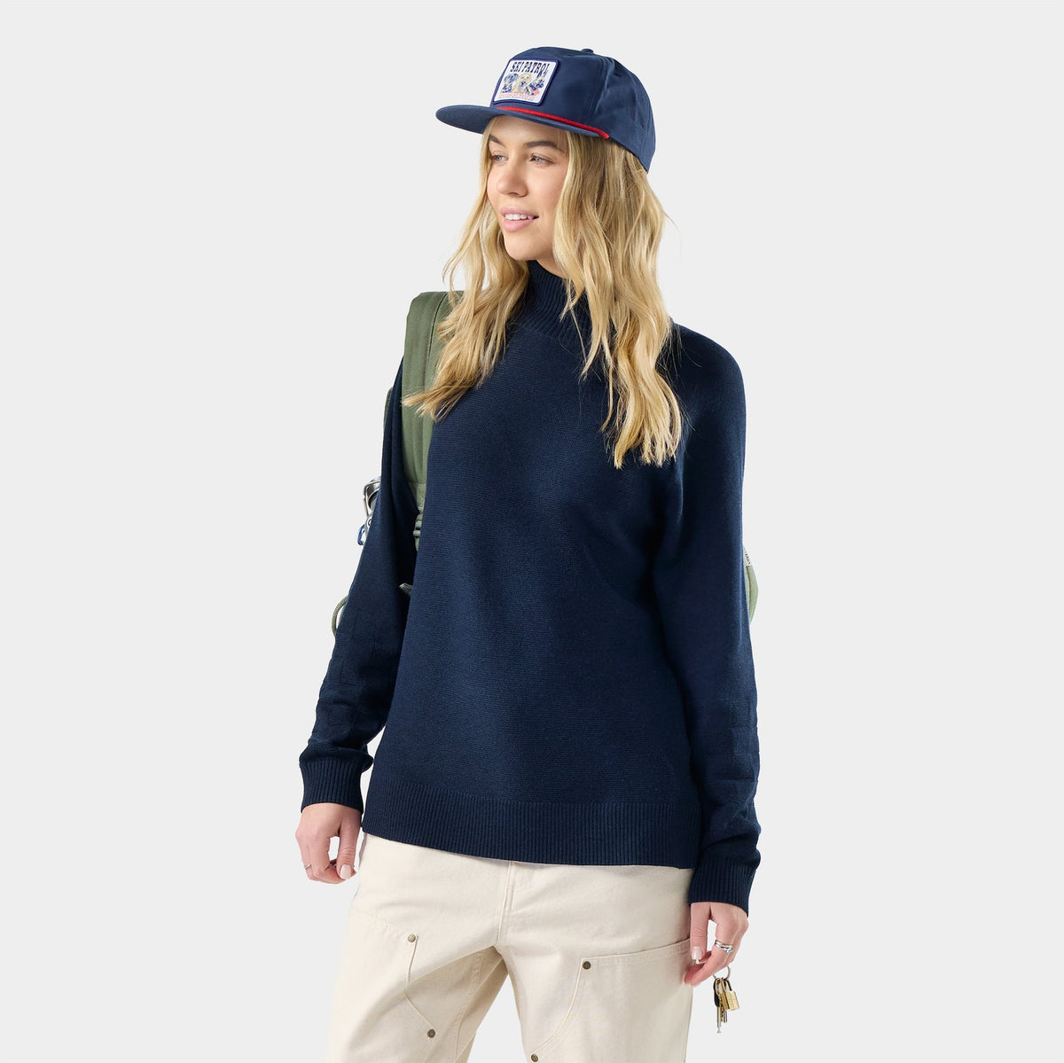 Smartwool Women's Edgewood Tunic Apparel Smartwool Deep Navy Heather XSmall