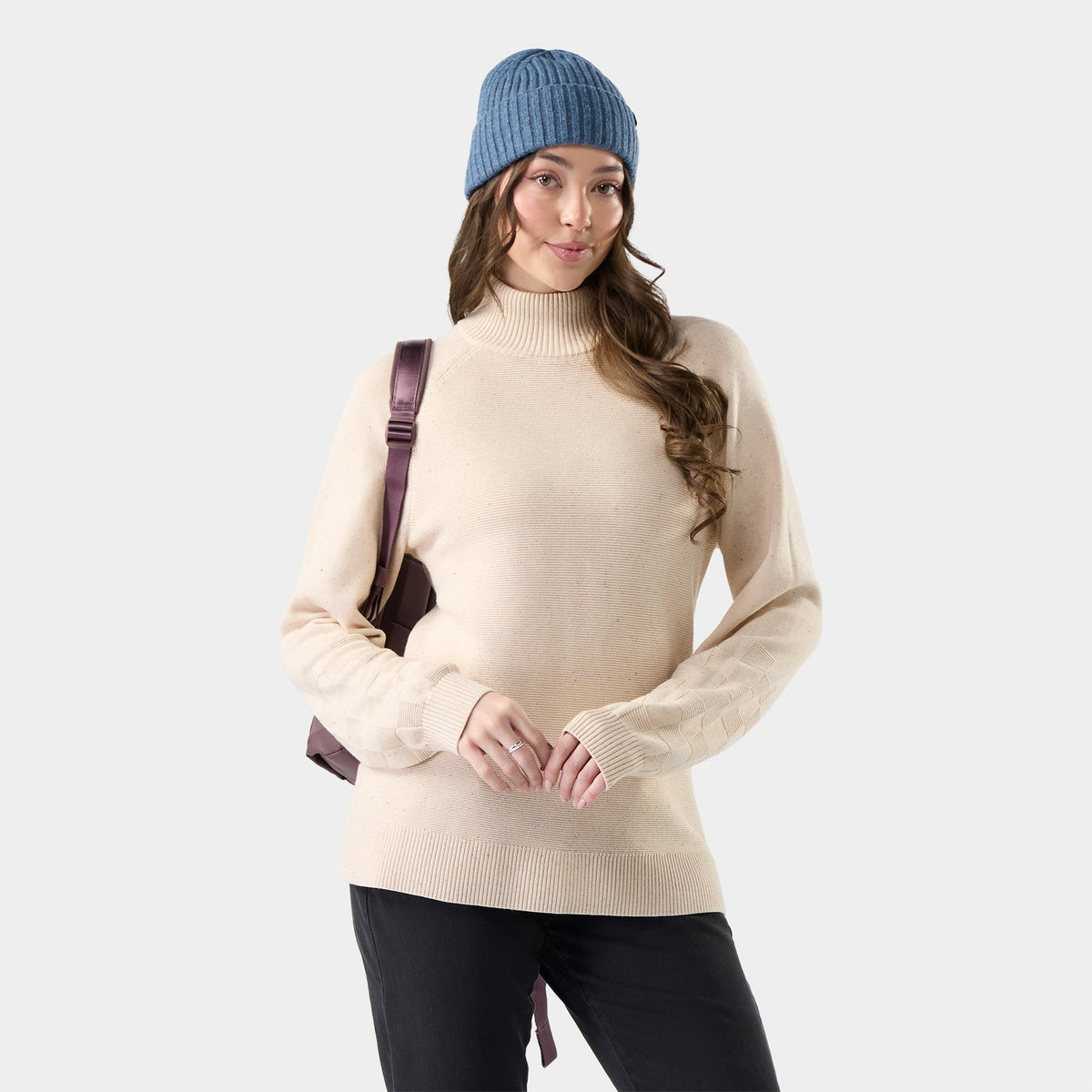Smartwool Women's Edgewood Tunic Apparel Smartwool Almond Donegal XSmall