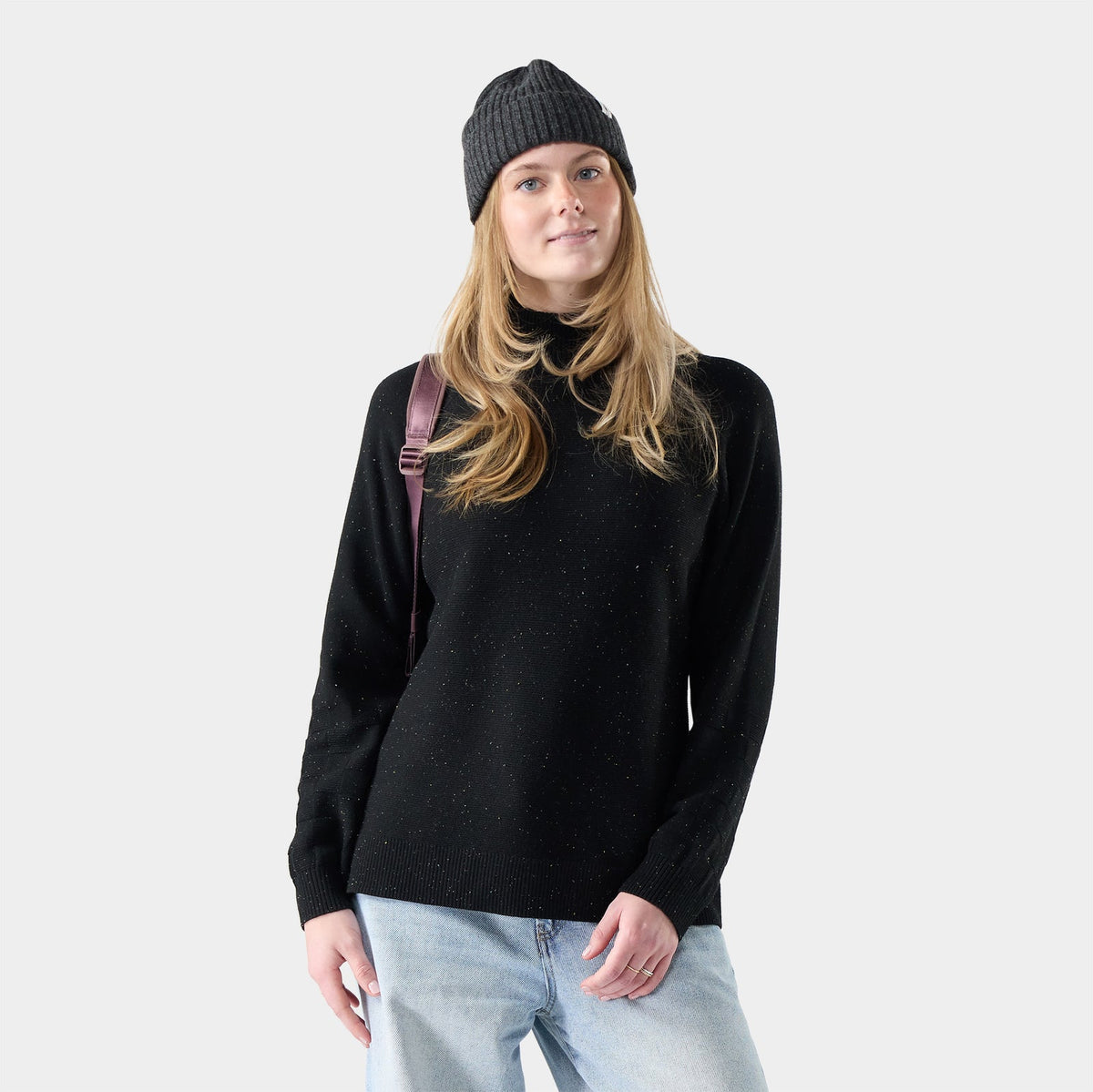 Smartwool Women's Edgewood Tunic Apparel Smartwool Black Donegal XSmall