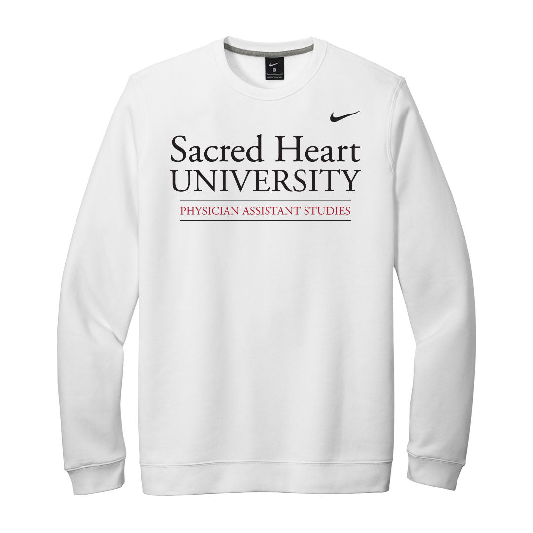 SHU MPAS Nike Crew Sweatshirt Logowear SHU MPAS White Adult S