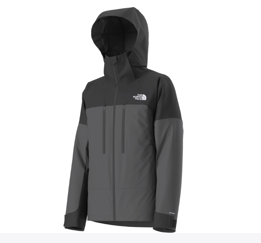 The North Face Men’s Chakal Jacket Apparel North Face Anthracite Grey/TNF Black-WUO Small
