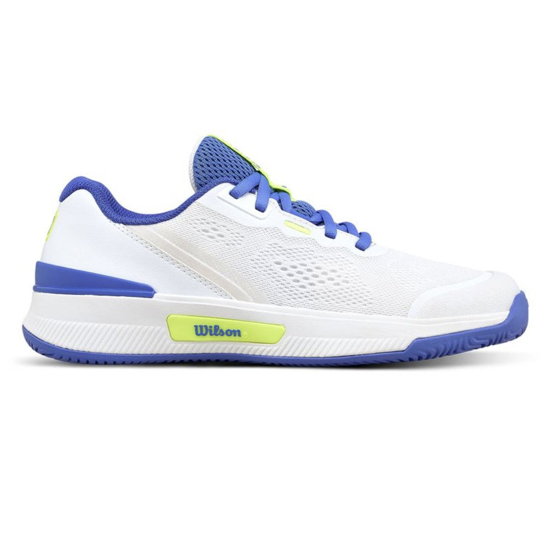 Wilson Women's Intrigue Pro Footwear Wilson White/Amparo Blue 8