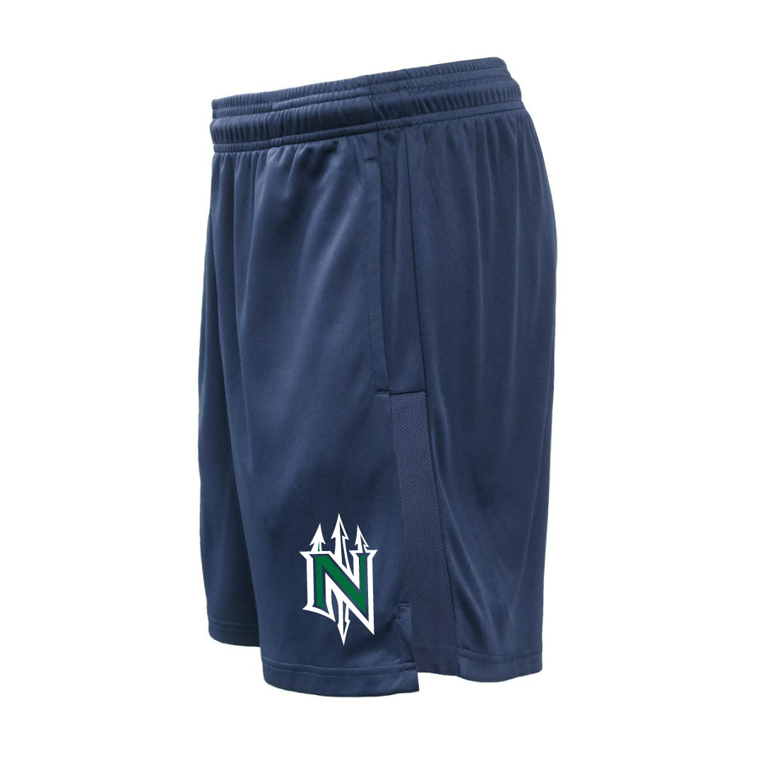 NYB Mariners Performance Pocketed Shorts Logowear Norwalk Youth Baseball Navy Youth S