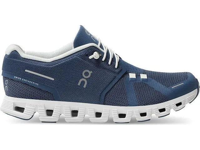 ON Women's Cloud 5 Footwear ON Denim/White 6