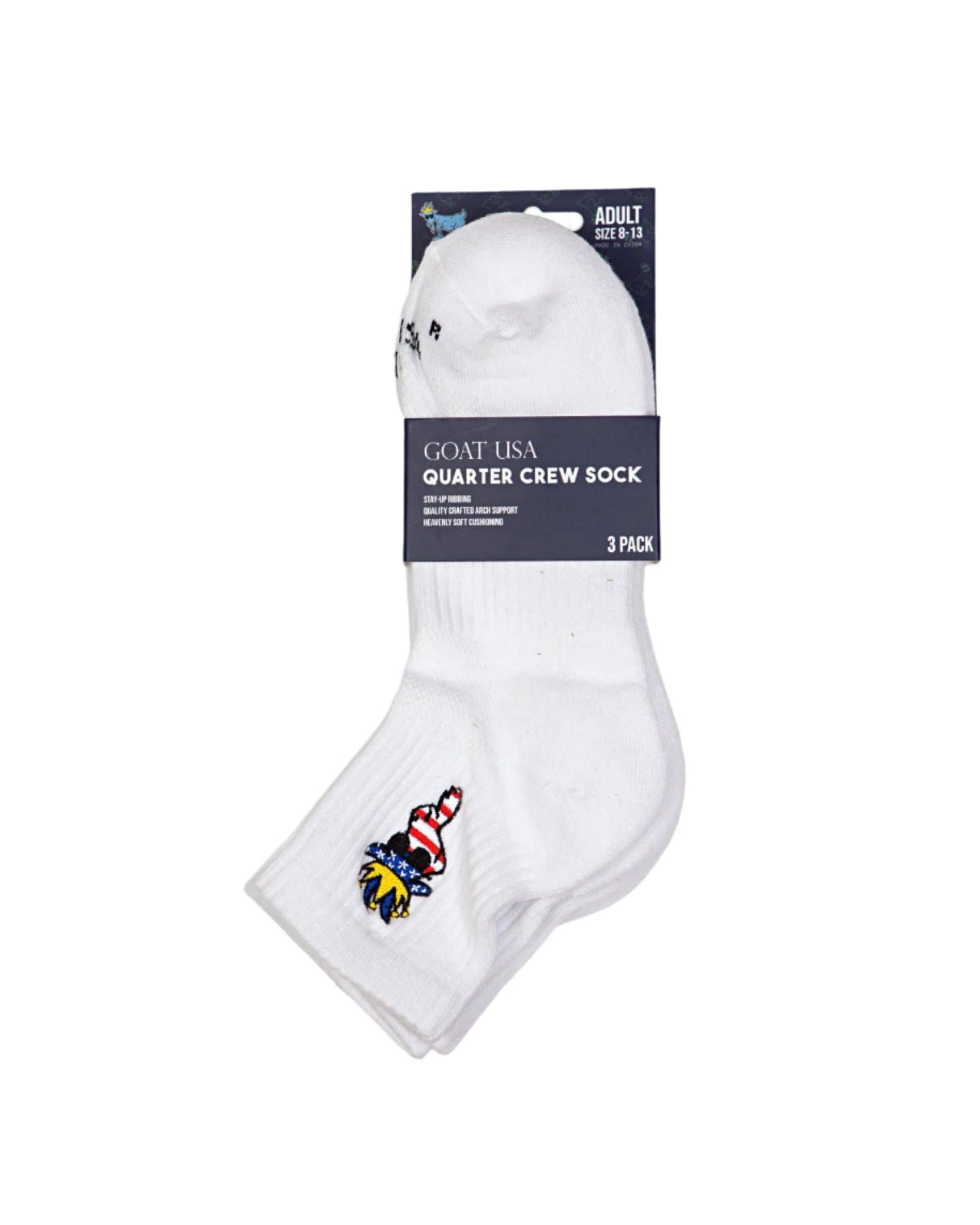 Goat USA Freedom Ankle Socks 3 Pack Apparel Goat USA Youth