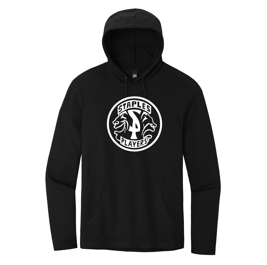 Staples Players Lightweight Hooded Sweatshirt Logowear Staples Players Black Adult XS