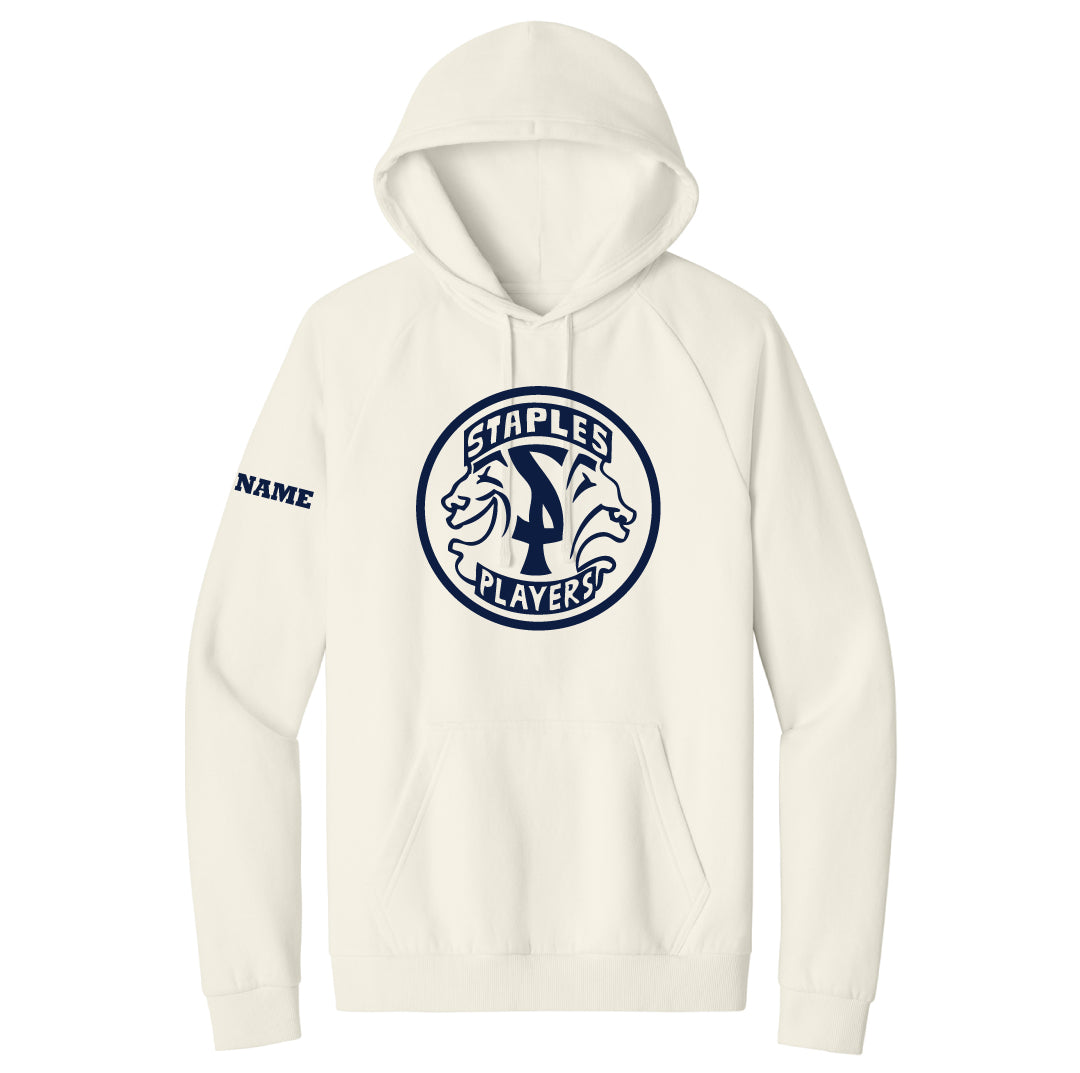 Staples Players Cloud Fleece Hooded Sweatshirt Logowear Staples Players Gardenia Adult XS