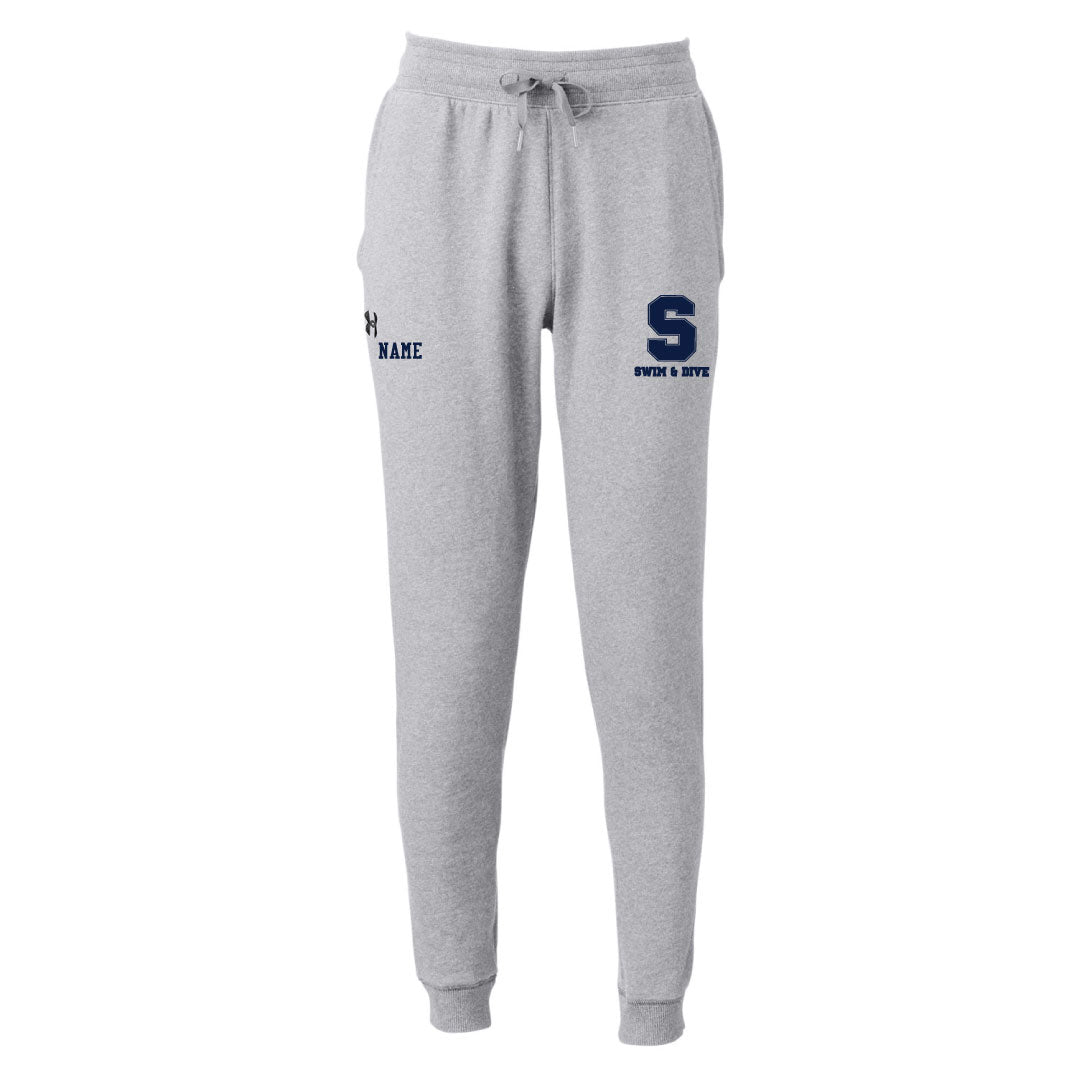 Staples Boys Swim & Dive UA Joggers Logowear Staples Boys Swim & Dive Grey Adult S