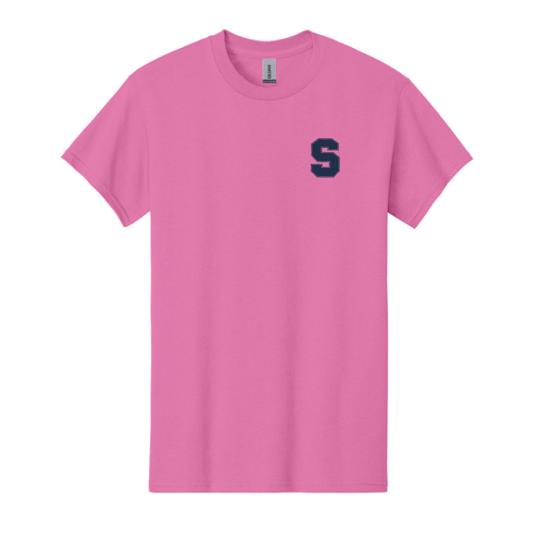 Staples Faculty Cotton Short Sleeve Logowear Staples Faculty Azalea Mens S