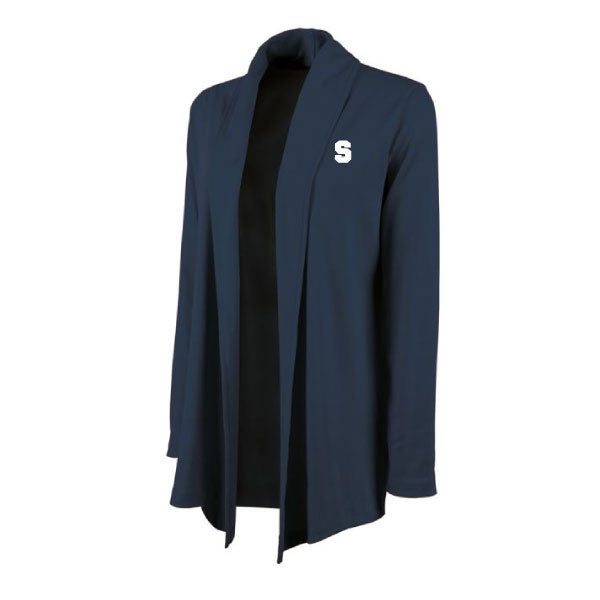 Staples Faculty Ladies Cardigan Wrap Logowear Staples Faculty Navy Ladies S