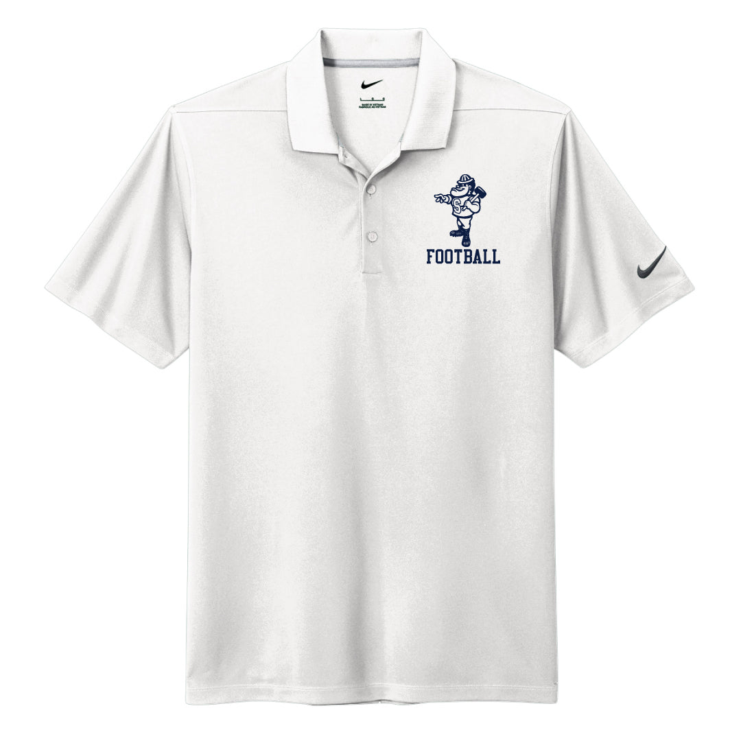 Staples Football Nike Dri Fit Polo Logowear Staples Football White Adult S