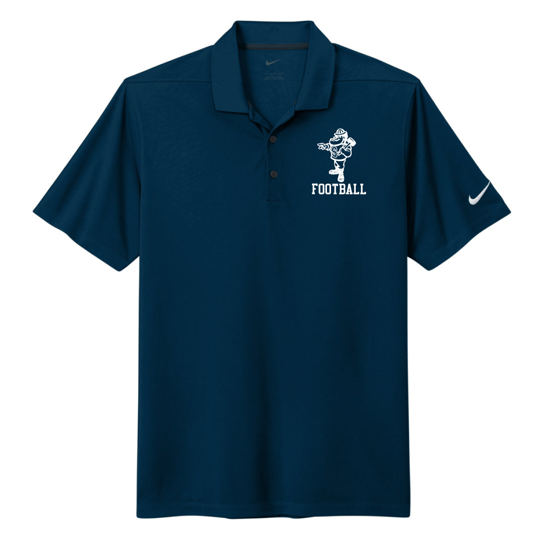 Staples Football Nike Dri Fit Polo Logowear Staples Football Navy Adult S