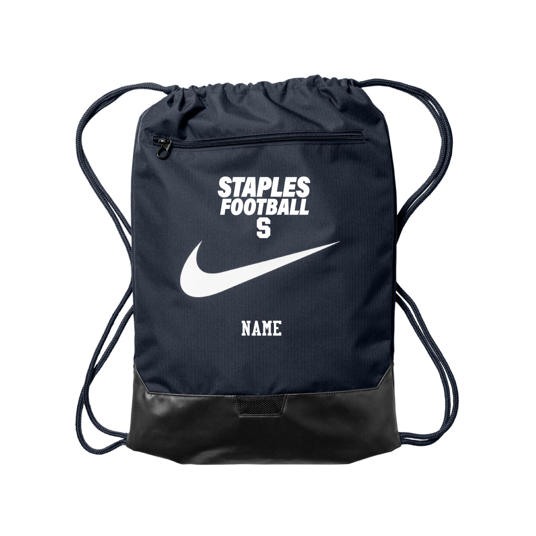 Staples Football Nike Drawstring Bag Logowear Staples Football