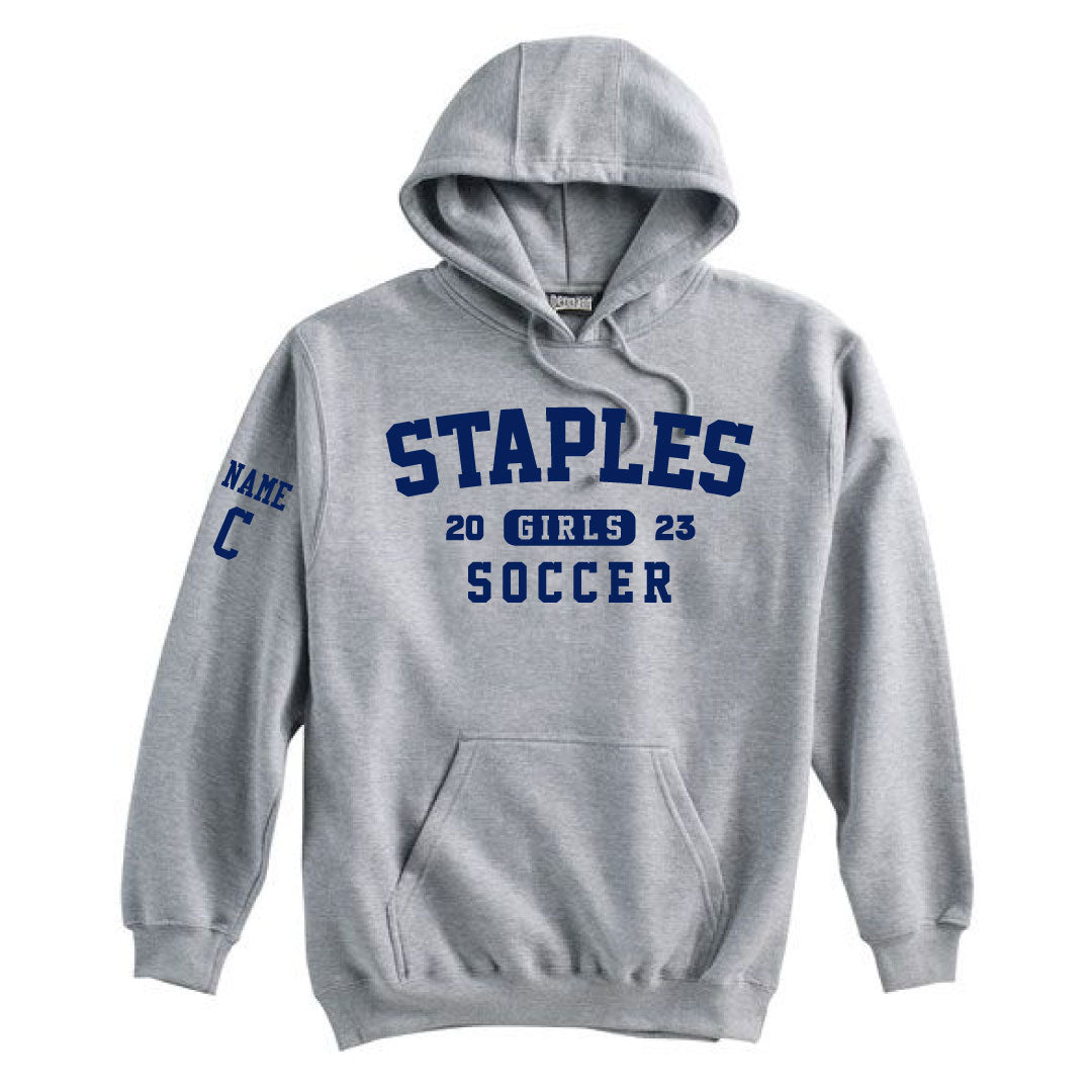 Staples Girls Soccer Hooded Sweatshirt Logowear Staples Girls Soccer Adult S