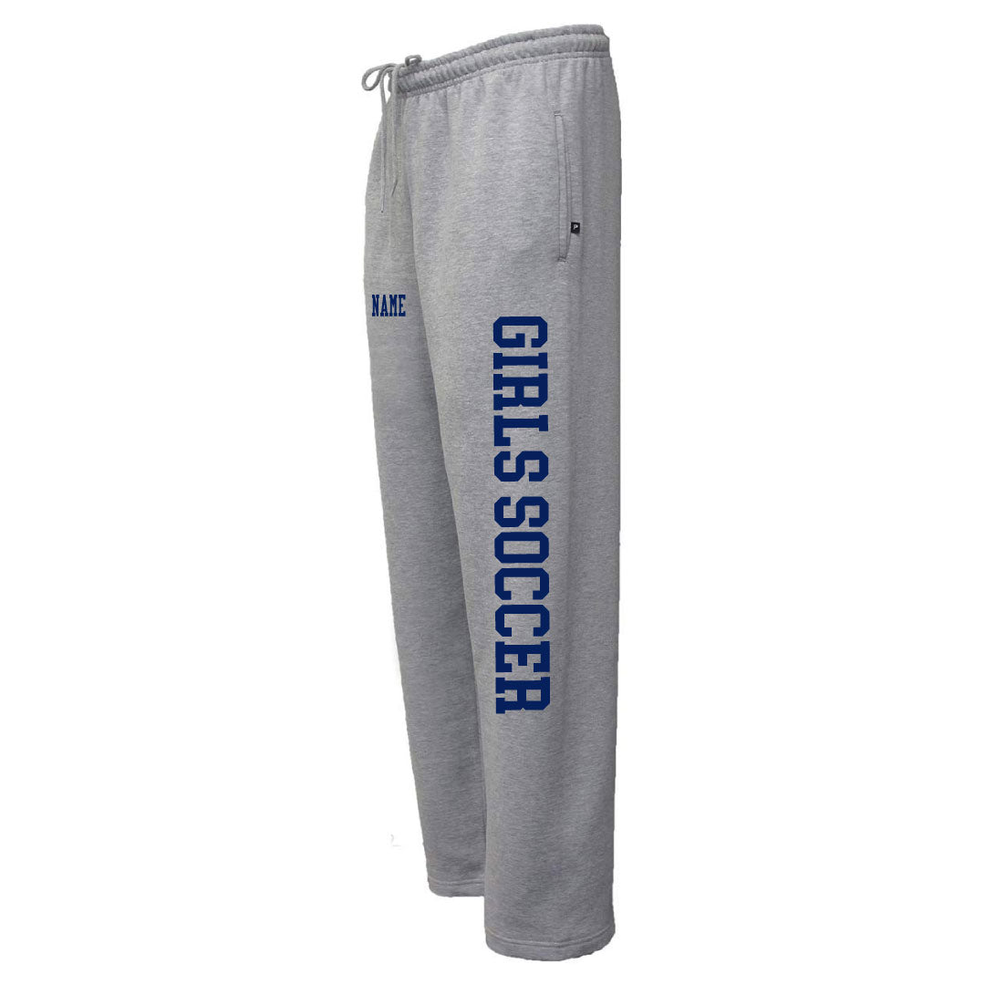 Staples Girls Soccer Team Sweatpants Logowear Staples Girls Soccer Grey Adult XS
