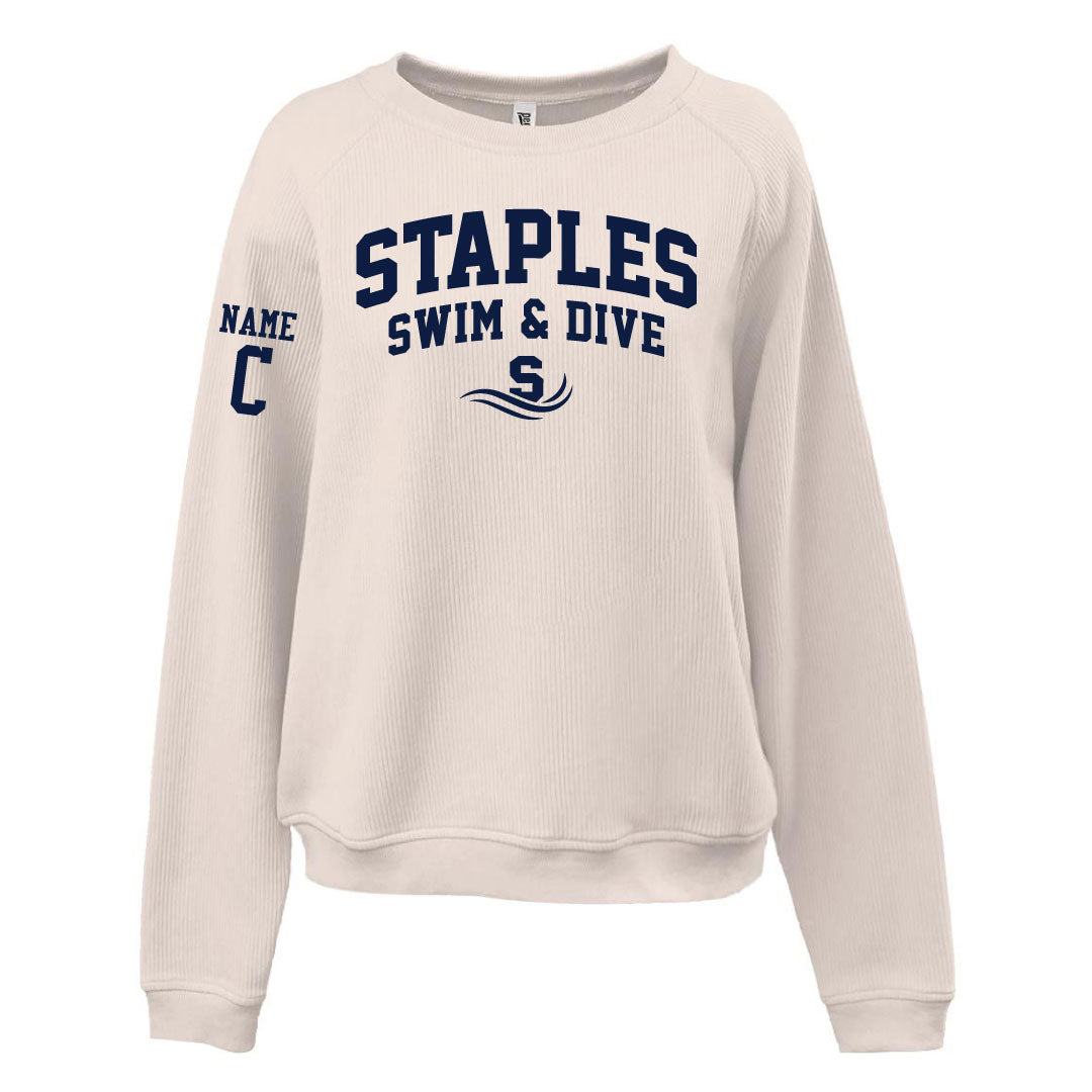 Staples Girls Swim & Dive Cord Crew