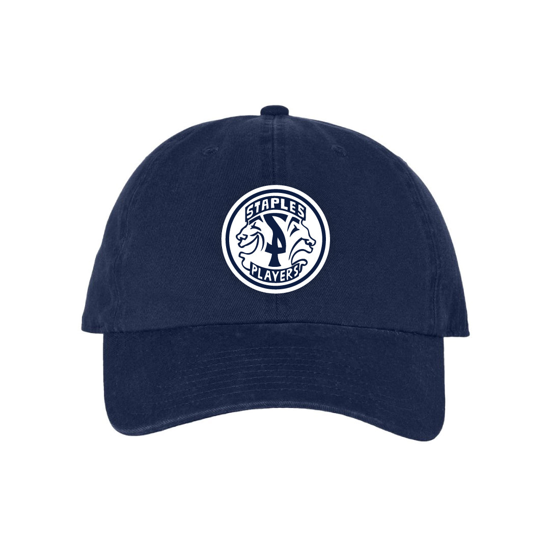 Staples Players Baseball Hat Logowear Staples Players Navy