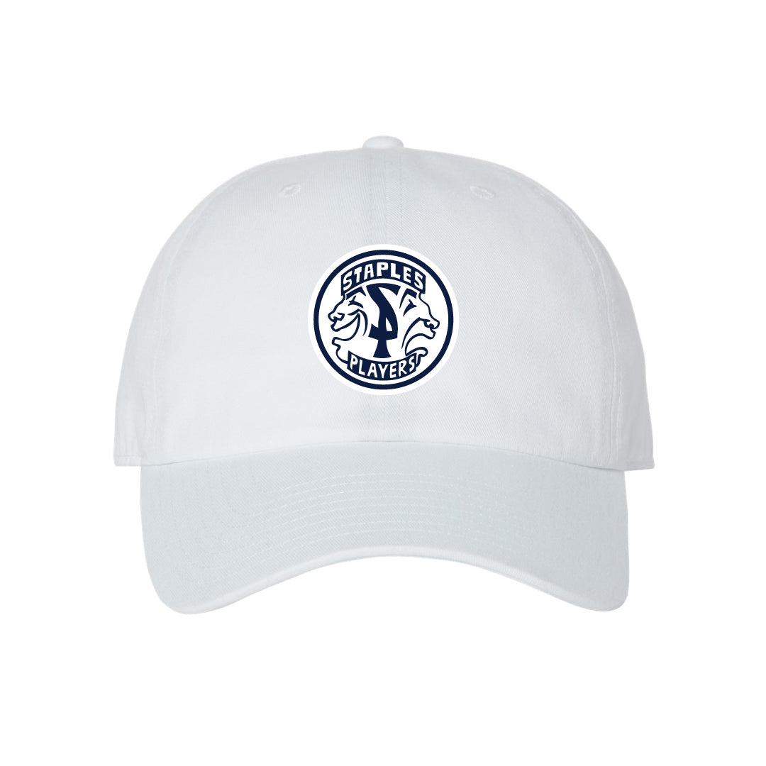 Staples Players Baseball Hat Logowear Staples Players White