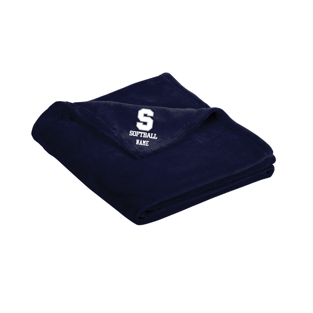 Staples Softball Plush Blanket