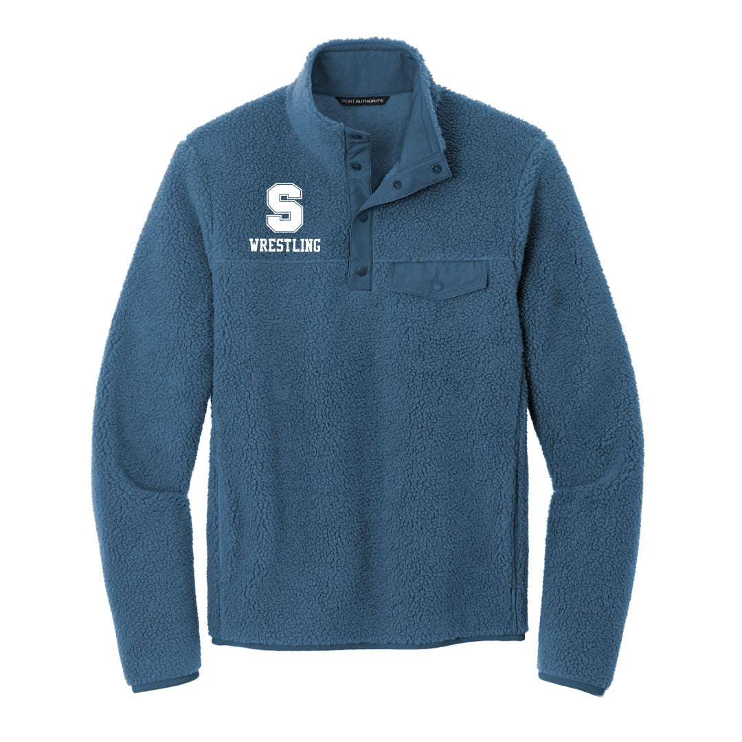 Staples Wrestling Snap Fleece Pullover