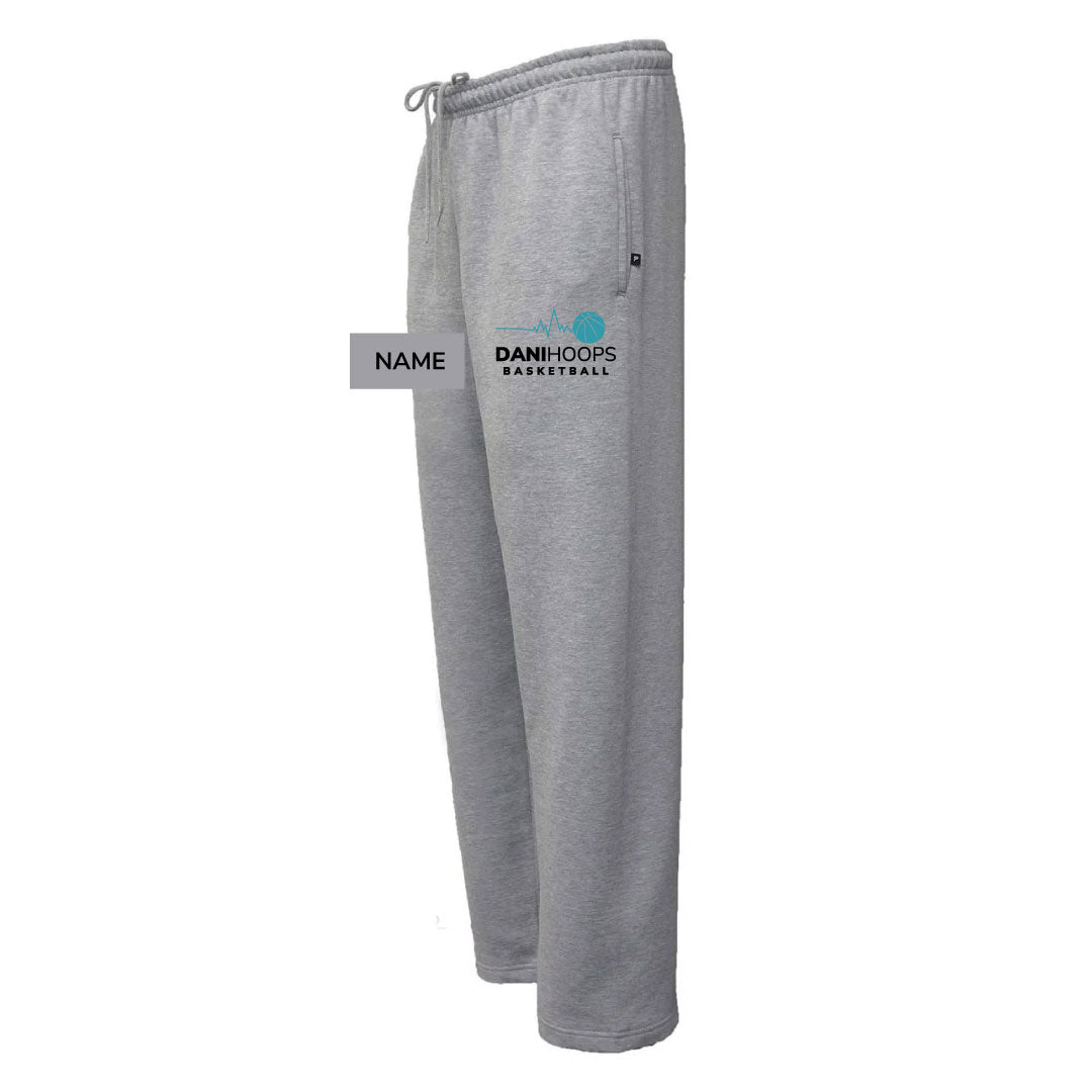 DHB Sweatpants Logowear Dani Hoops Basketball Grey Adult XS