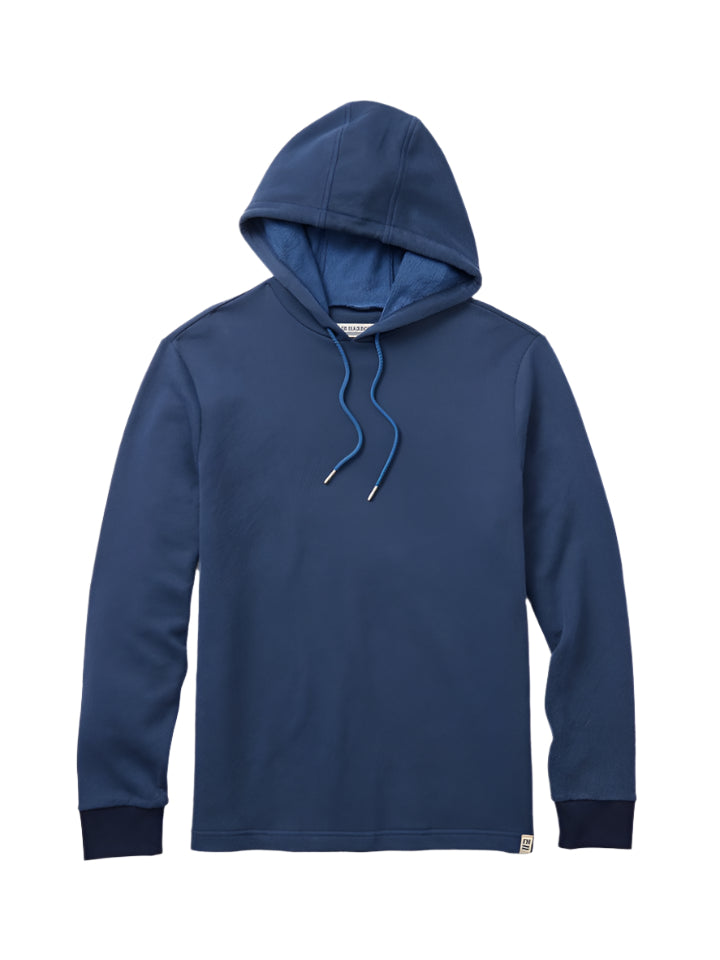Fair Harbor Men's Textured Tailwind Hoodie Apparel Fair Harbor Navy Twill Small