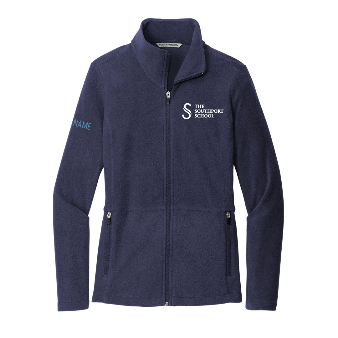 The Southport School Microfleece Full Zip Jacket Logowear The Southport School Ladies XS