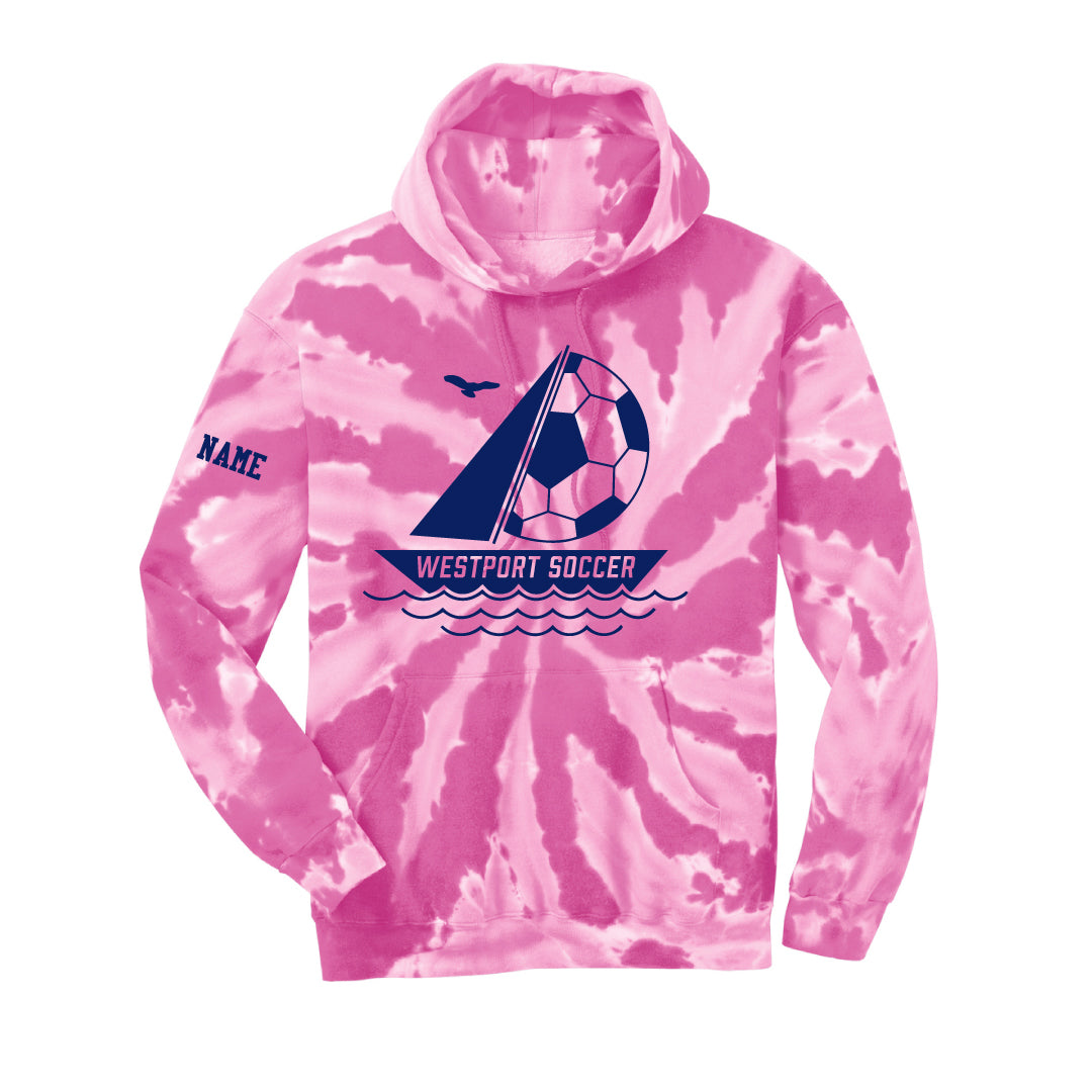 Westport Soccer Tie Dye Hoodie