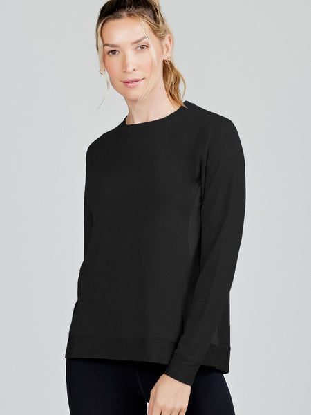 Tasc Women's Riverwalk Sweatshirt 2.0 Apparel Tasc Black XSmall
