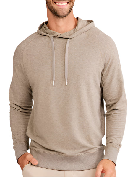 Tasc Men's Varsity French Terry Hoodie Apparel Tasc Gray Oak Heather-246 Small