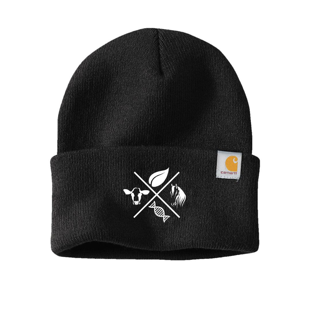 Trumbull Ag and Biotech Carhartt Beanie Logowear Trumbull Ag & Biotech Black