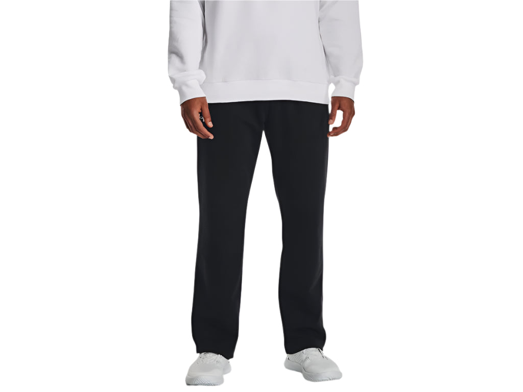 Under Armour Mens Rival Fleece Pants Apparel Under Armour Black/White-001 XSmall Regular